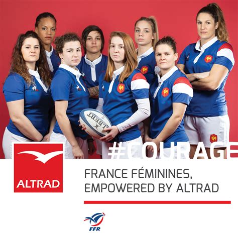 the french women s rugby team the other “xv de france” altrad group