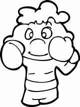Boxing Coloring Pages Gloves Kids Kid Fathers App Printable Book Getdrawings Visit Sheets Getcolorings sketch template