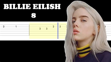 billie eilish  easy guitar tabs tutorial youtube