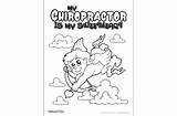 Coloring Chiropractic Sheets Valentine Series sketch template