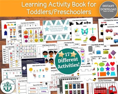 preschool binder printable preschool worksheets preschool etsy video