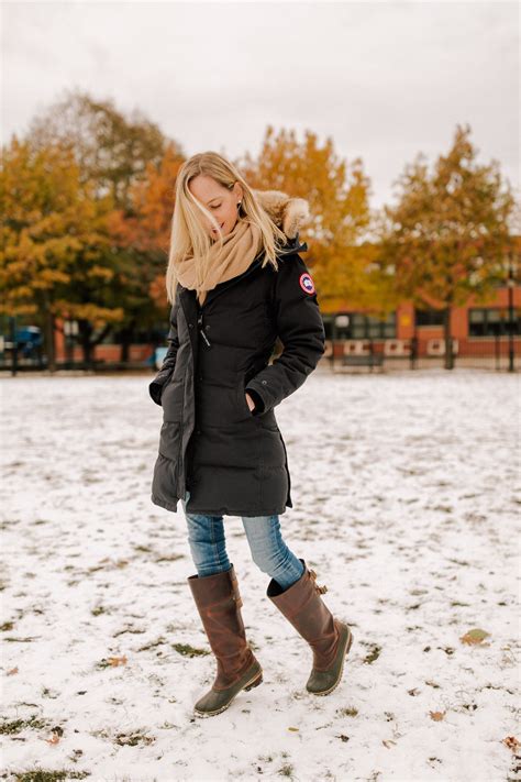 Canada Goose Shelburne Review Preppy Style Winter