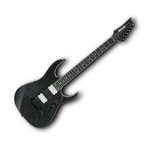 ibanez prestige series electric guitar rgrahbf hard tail fixed bridge wk weathered black