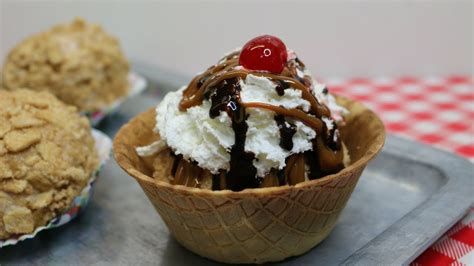 Un Fried Mexican Ice Cream Sundaes ~ Noreen S Kitchen