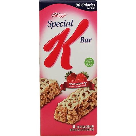 kelloggs special  bar strawberry cereal bars   oz bars oz