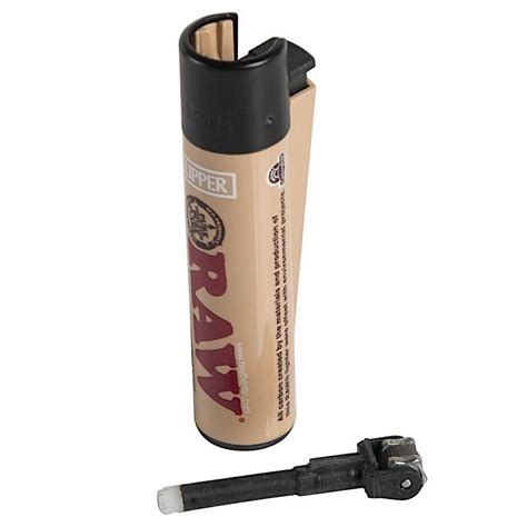 raw refillable clipper lighter  integrated poker caliconnected