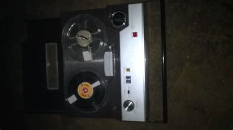 1966 Sharp Rd 504 Portable Reel To Reel Tape Recorder 5