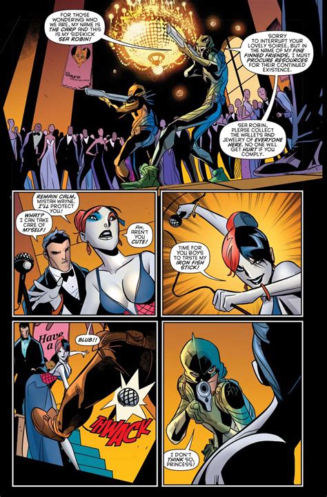 Harley Quinn Vs The Carp And Sea Robin Comicnewbies