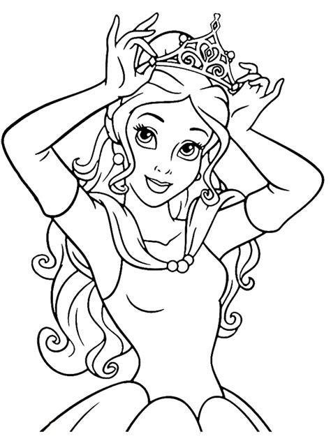 belle coloring page     collection  beautiful belle