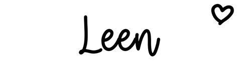 leen  meaning origin variations
