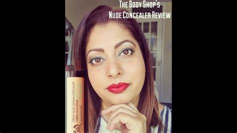 fresh nude concealer review youtube