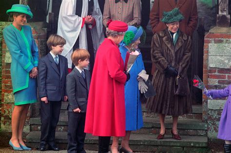 princess diana christmas    sandringham