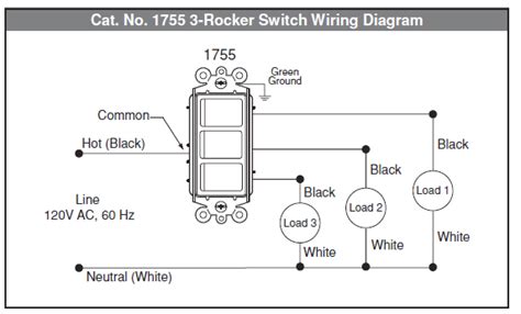 leviton  switch wiring diagram leviton combination switch wiring