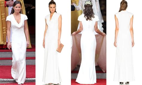 pippa middleton s alexander mcqueen bridesmaid dress replicated for public daily mail online