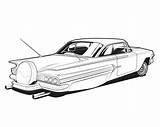 Impala Lowrider Drawings Chevrolet Clipartmag 1959 Camaro Sketches Colorier Voiture Voitures Foose Kustom Automobili sketch template