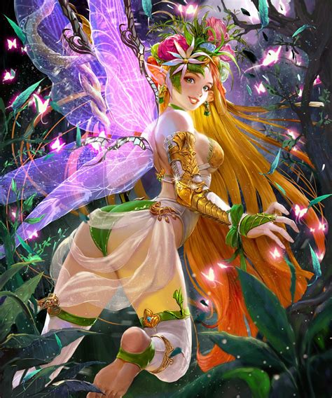 fairy queen  jin hong park  artstation  httpsggozira