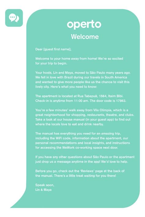 airbnb  letter  plug play template