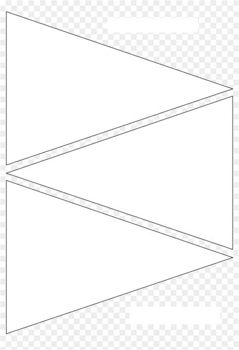 printable templates pennant banner template bunting template