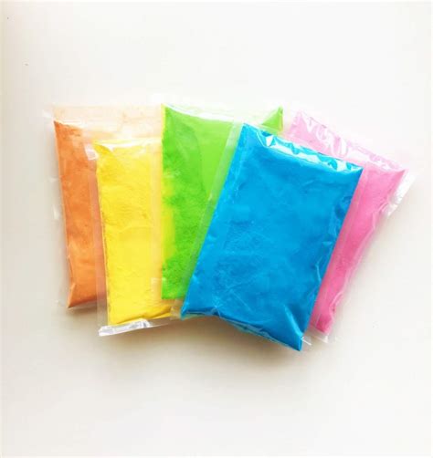count color powder packets assorted colors color powder supply