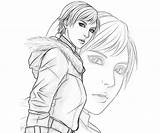 Birkin Sherry Resident Evil Character Coloring Pages sketch template