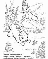 Coloring Pages Rabbit Animal Bunny Farm Print Easter Rabbits Kids Printable Color Bunnies Animals Colouring Sheets Adults Forest Kid Wild sketch template
