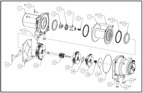 warn winch  parts diagram reviewmotorsco