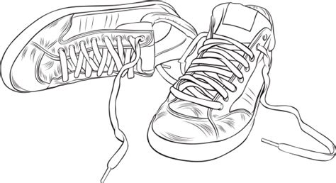 shoelace clip art vector images illustrations istock