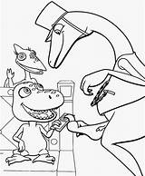 Train Dinosaur Coloring Pages Print Color Cartoon Tv sketch template