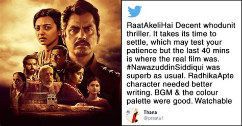 22 Tweets To Read Before Watching Raat Akeli Hai On Netflix