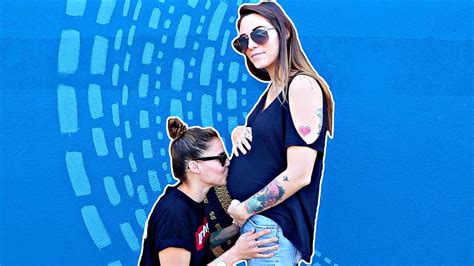Lesbian Couple Pregnant For A Day Social Experiment Samandalyssa