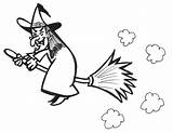 Broomstick Witches Strega Bruja Broom Escoba Disegno Scopa Streghe Drawinghowtodraw Recorta Colorea sketch template