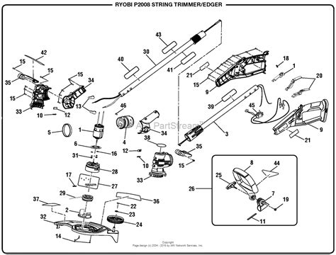 homelite p string trimmeredger mfg   parts diagram  general assembly