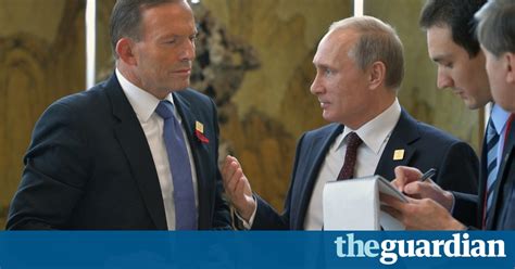 Tony Abbott Tells Vladimir Putin To Consider Apology And Compensation