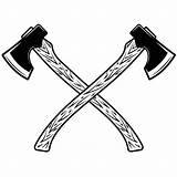 Axes Axe Crossed Tattoo Roots Result Designs Google sketch template