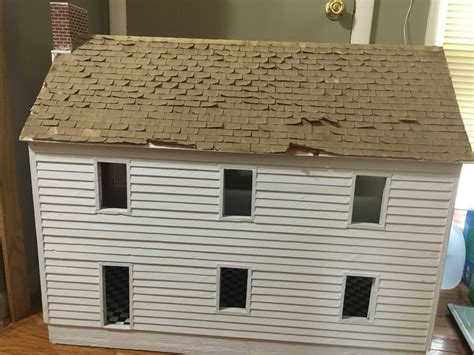 period colonial style dollhouse   projects  csbergman