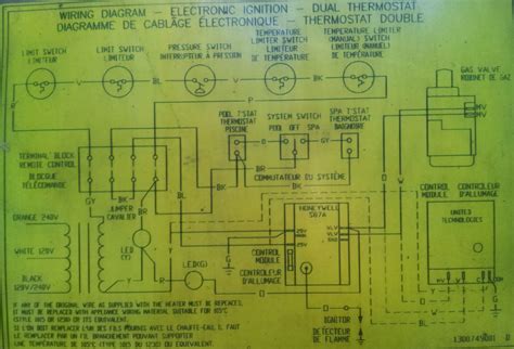 hayward gas heater wiring diagram