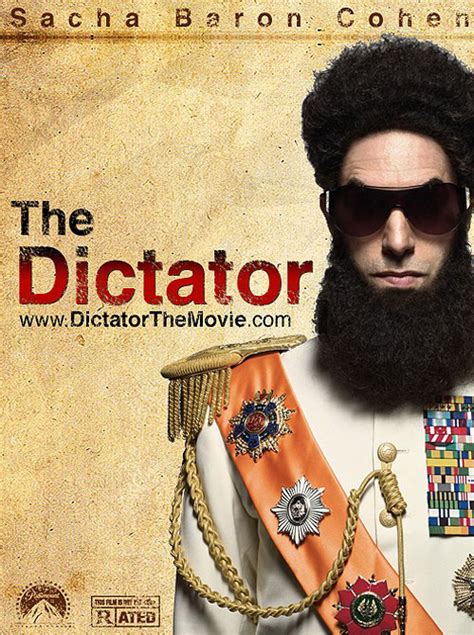 jaquette covers the dictator the dictator par larry charles
