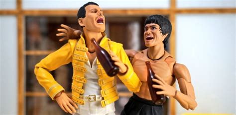 Bruce Lee And Freddie Mercury Are Best Friends Forever On