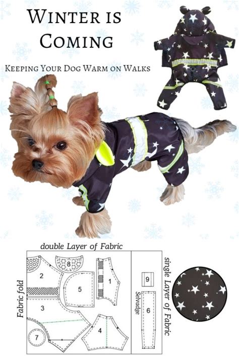 printable dog coat pattern