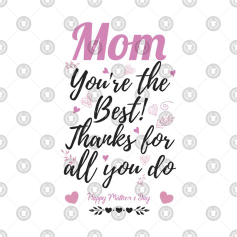 mom you re the best tshirt mothers day t for mom and grandma mom shirt for best mom ever
