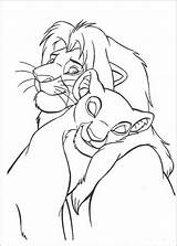 Lion Simba Nala Kleurplaat Leeuwenkoning Verliefd Kleurplaten Kinderen sketch template