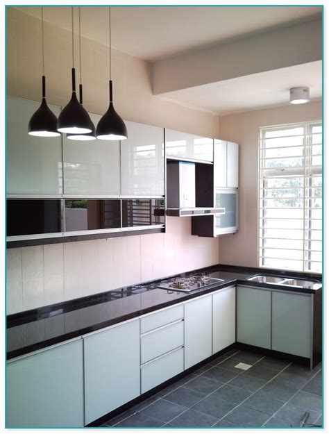 aluminium kitchen cabinet design malaysia