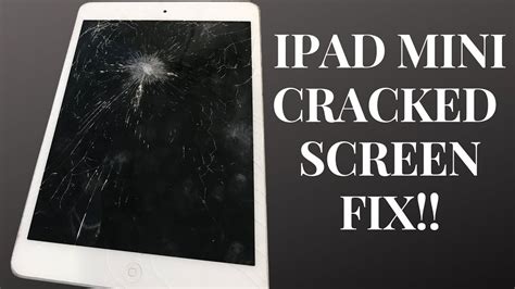 ipad mini    screen replacement fast  easy  cost repair youtube