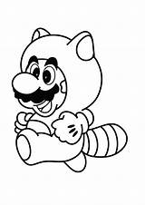 Coloring Funny Pages Mario Kids Printable sketch template
