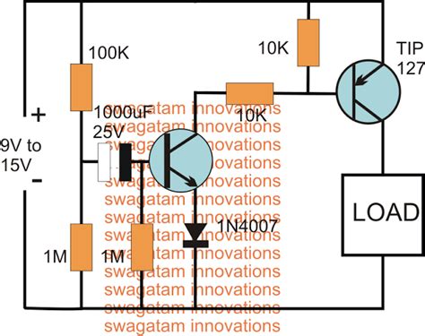 simple delay timer circuits explained circuit projects electronic circuit projects