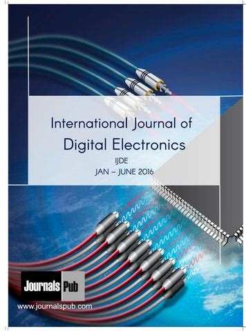 international journal  digital electronics vol  issue   journalspub issuu