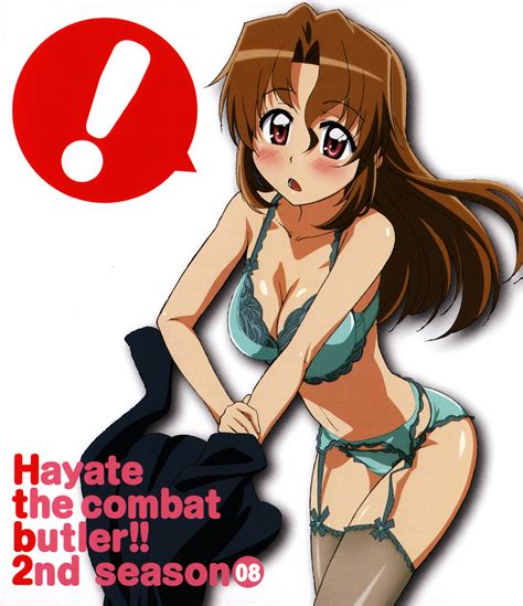 Hayate No Gotoku Maria Bra Cleavage Disc Cover Garter Belt