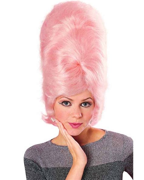 60s beehive pink wig wigs pink wigs costume beehive
