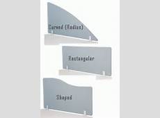 Frosted Acrylic DeskTop Divider Privacy Screens Choice