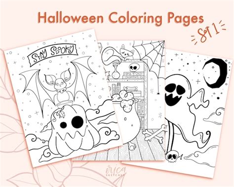 halloween coloring pages  activity sheets mom wife busy life